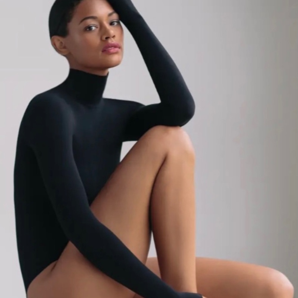 Commando Ballet Body Turtleneck Thong Bodysuit